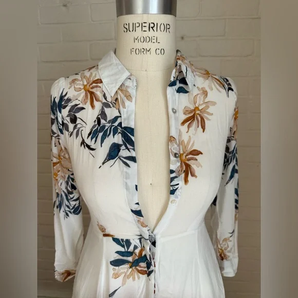 Floral Free People Maxi Dress - Picture 2 of 6